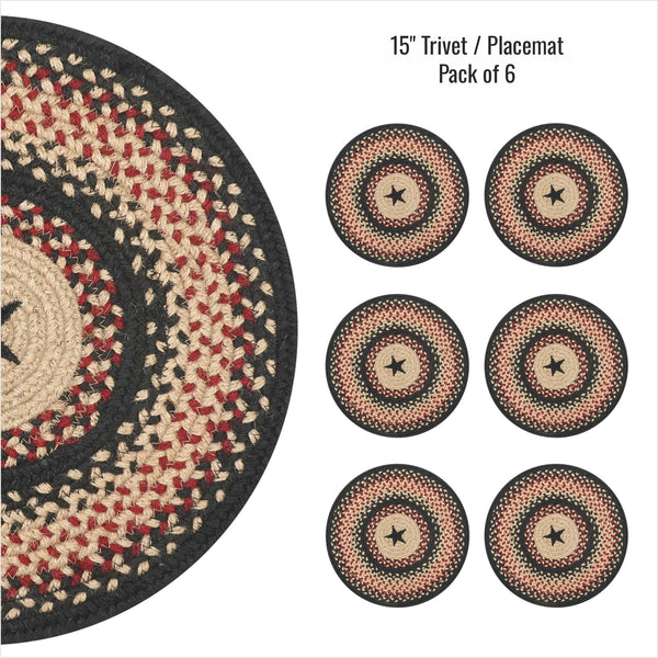 15 IN Gloucester Trivet Set of 6