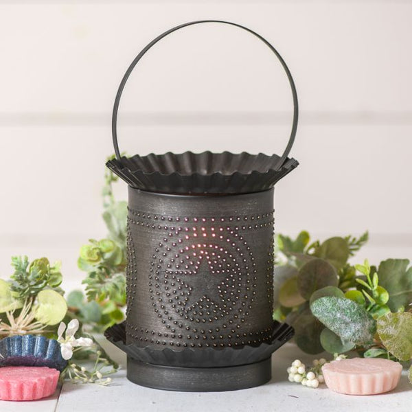 Jumbo Tartwarmer with Regular Star in Kettle Blk