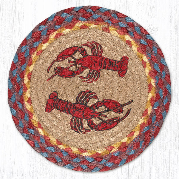MSPR-241 Lobster Printed Round Trivet 10"x10"