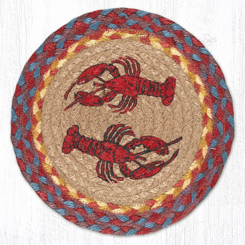 MSPR-241 Lobster Printed Round Trivet 10"x10"