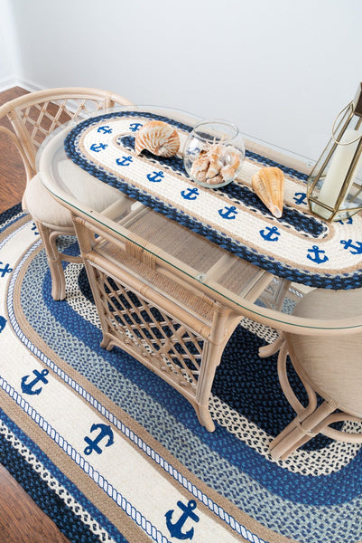 OP-443 Anchor Oval Patch 5'x8'