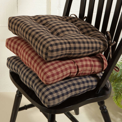 Sturbridge Navy Chair Pad