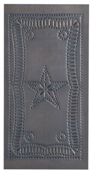 Small Vertical Federal Panel in Kettle Black