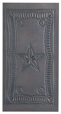 Small Vertical Federal Panel in Kettle Black