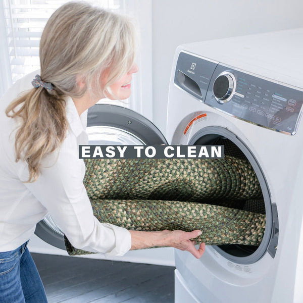 20x 30 Cedar Ridge Rect Ultra-Durable | Indoor/Outdoor Washable Braided Rug