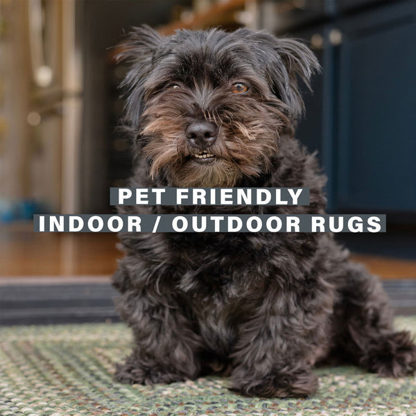 20x 30 Cedar Ridge Rect Ultra-Durable | Indoor/Outdoor Washable Braided Rug