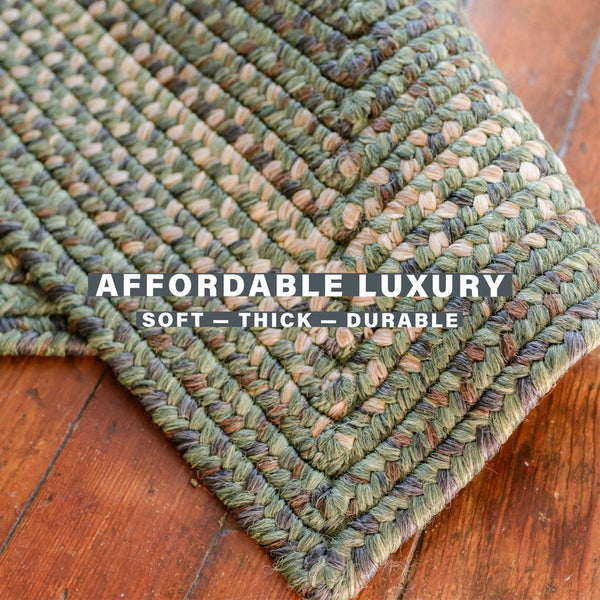 20x 30 Cedar Ridge Rect Ultra-Durable | Indoor/Outdoor Washable Braided Rug