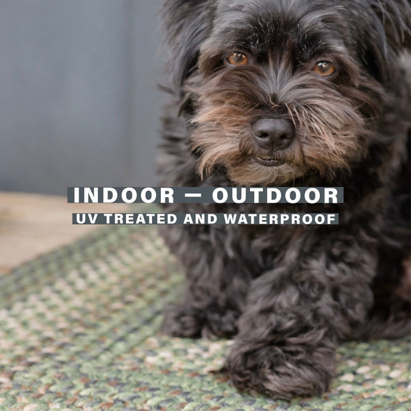 20x 30 Cedar Ridge Rect Ultra-Durable | Indoor/Outdoor Washable Braided Rug