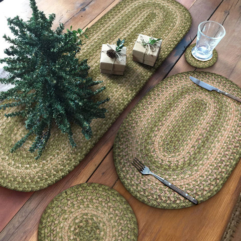 8x28 Grassland Oval Set of 2