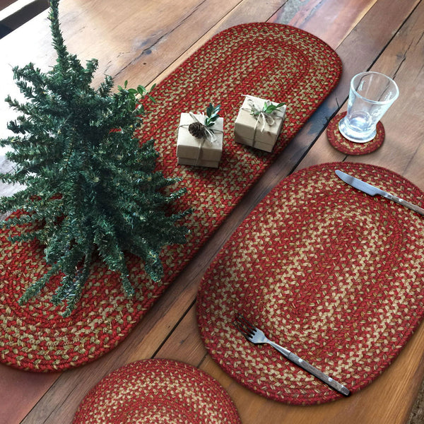 8x28 Apple Pie Rect Set of 2 Table Runner