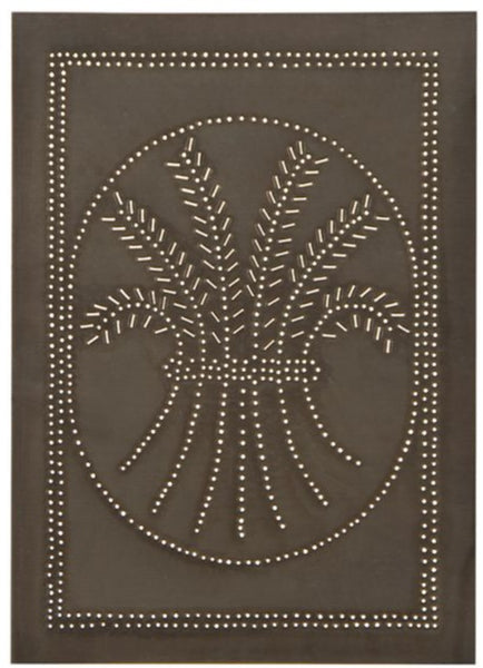 Vertical Wheat Panel in Kettle Black