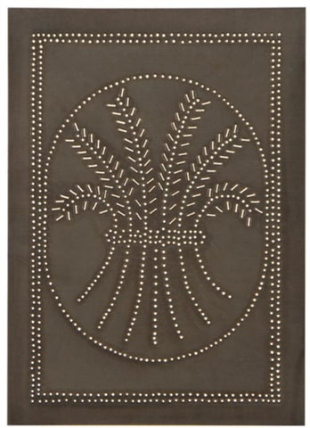 Vertical Wheat Panel in Kettle Black