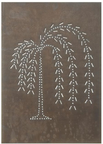 Vertical Willow Panel in Kettle Black