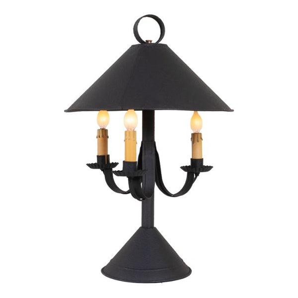 Walker House Lamp in Textured Black - Due Back November 2025