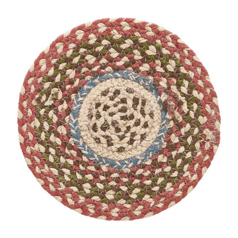 Highland  Braided  Trivet 8 in. set/4