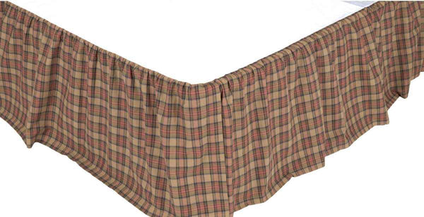 Crosswoods King Bed Skirt 78x80x16