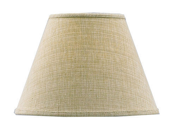 The Casual Classics Shade in wheat provide a delightful dressing for your lamp base!