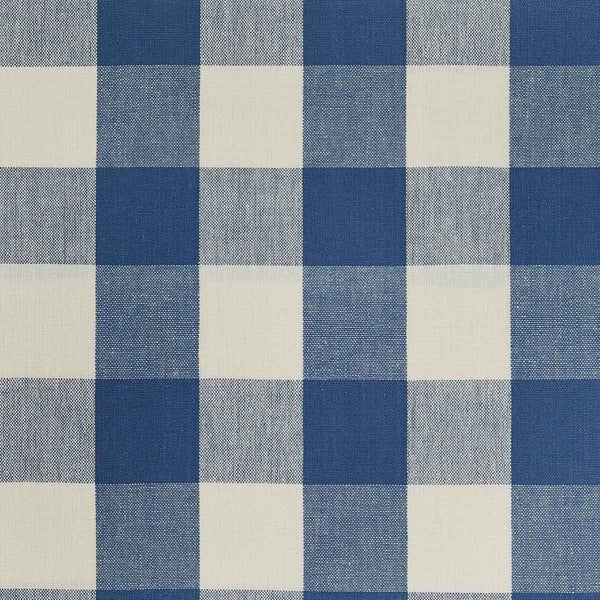 Wicklow China Blue Buffalo Check Placemat Measures: 13" X 19" Primitive Country Farmhouse Home Table Kitchen Decor.
