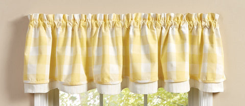 Wicklow Yellow Valance