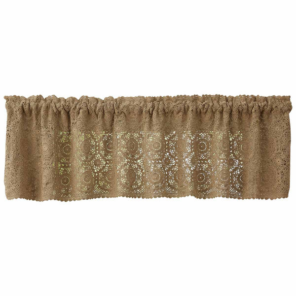 Lace Valance - Oatmeal