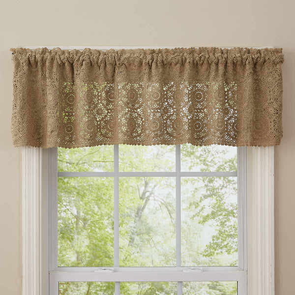Lace Valance - Oatmeal
