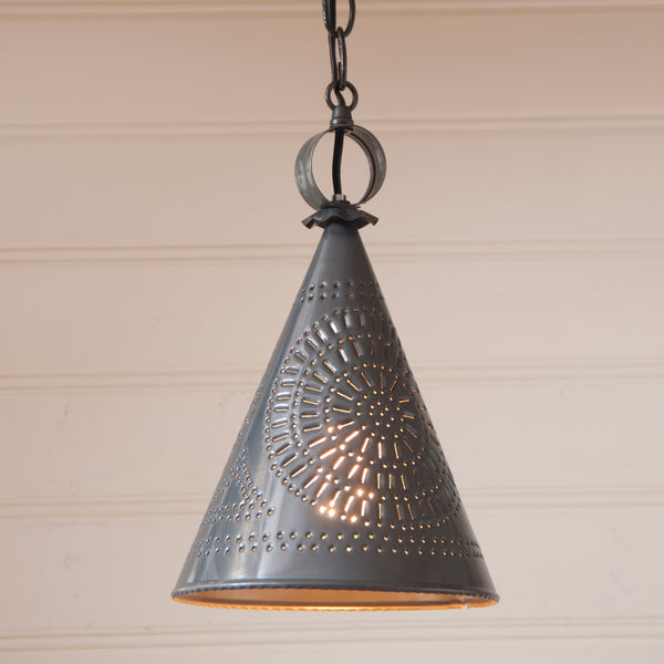 Sturbridge Cone Pendant Light Country Tin, Primitive Country Farmhouse Style Lighting Window Home Bath Kitchen Décor & Accessories