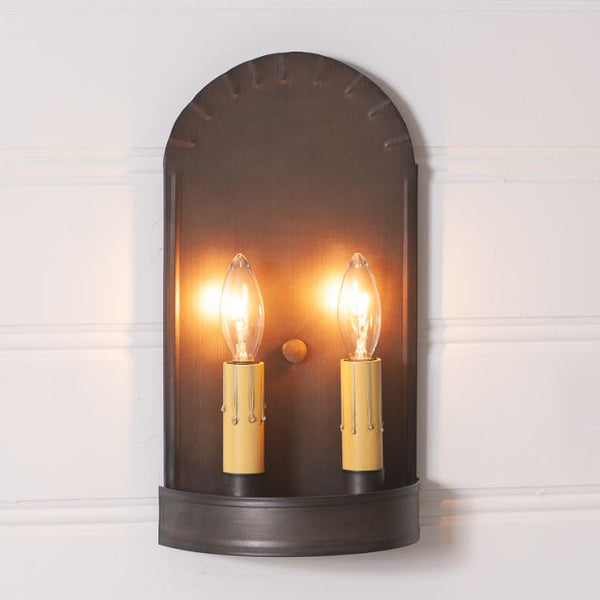 Beautiful in its simplicity, the warm glow of our sconces provide a hearty country welcome to every room in your home from entryway to family room. A versatile decorating accessory, it is perfect either alone on a wall or as part of a wall grouping.