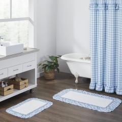 Annie Buffalo Blue Check Bathmat 27x48