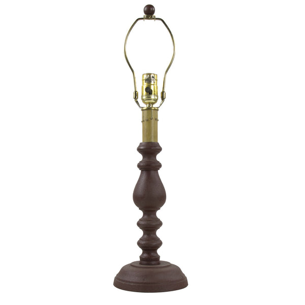 The Black Candlestick Lamp Base has the following specifications: