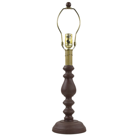 The Black Candlestick Lamp Base has the following specifications: