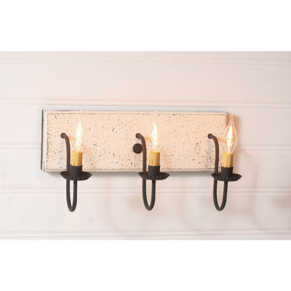 3-Arm County Vanity Light Bar