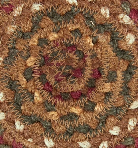 Tea Cabin Jute Coaster Set of 6