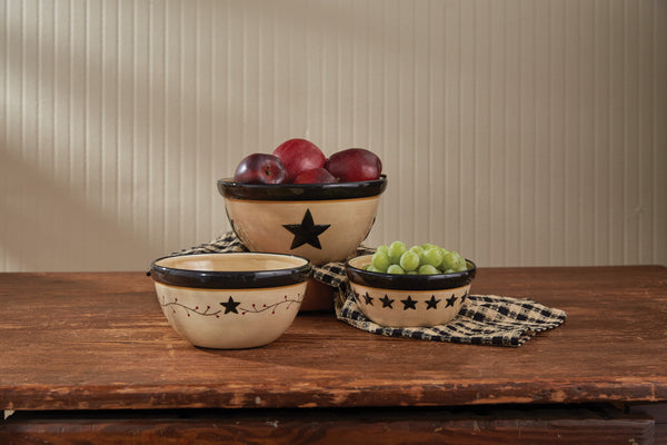 Star Vine Mixing Bowls Set