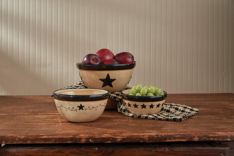 Star Vine Mixing Bowls Set