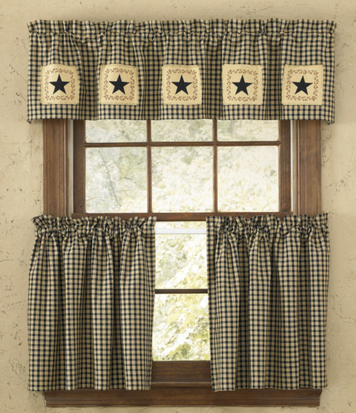 Star Patch Lined Tiers - 24"L