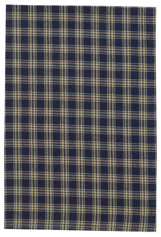 The perfect addition to your country table, the Sturbridge Navy Dishtowels offer a primitive country plaid in navy & farmhouse tan. A great way to enhance your dining experience while cleaning up life's little messes!
