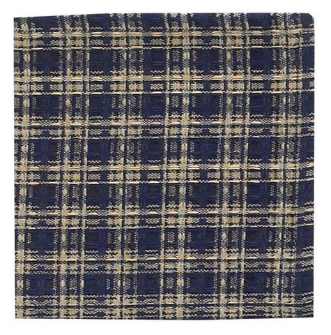 The Sturbridge Dishcloths feature a tasteful navy & farmhouse tan homespun plaid for a classic country look! Both fun and functional, these super absorbent, waffle weave dishcloths add charm to your decor - and help clean life's little messes!  Colors: Farmhouse Tan & Darkest Navy