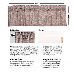 Kaila Floral Valance 16x60