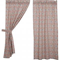 Kaila Floral Short Panel Set of 2 63x36