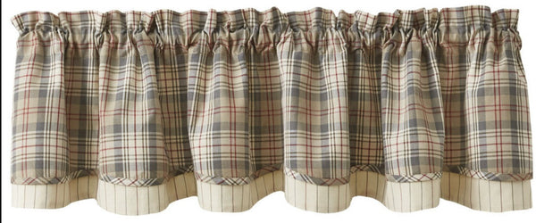 Gentry Lined Layered Valance