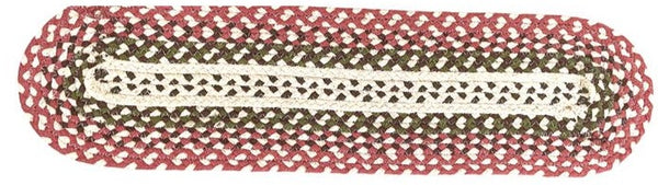 Highland  Braided Oval Runner 13 in. x 48 in.