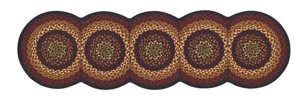 Folk Art Braided Table Runner - 54"L