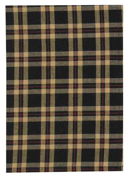 The Cambridge Panels feature a charming, versatile black, khaki & red plaid design. They come fully lined & include a pair of matching fabric tiebacks. A great backdrop for your country home that look lovely on their own, or pair with coordinating valance for a more striking appeal!