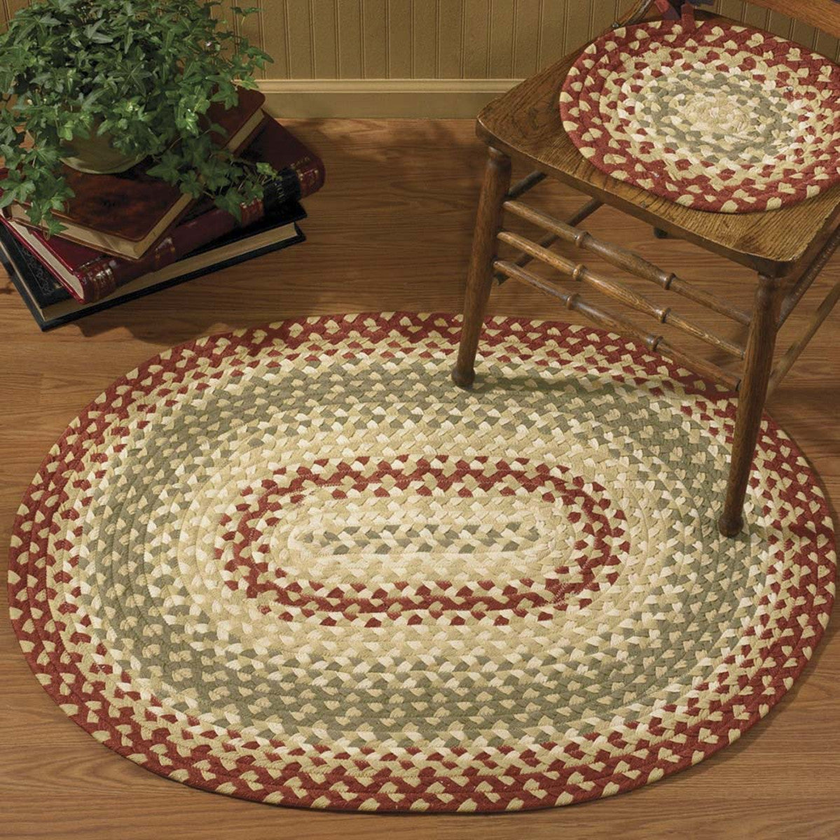 Cornbread Rug Mill Village Braided Rug - 32