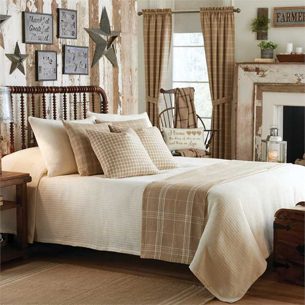 Farmington Queen Bedspread - Cream
