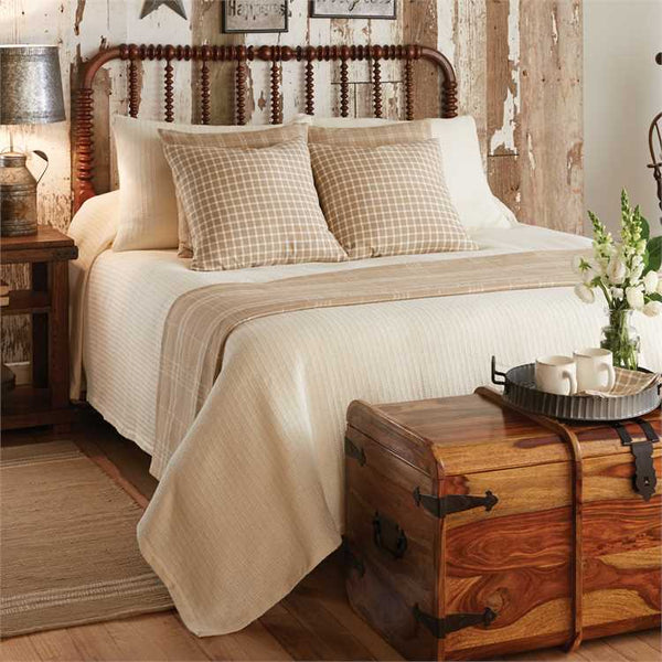 Farmington Queen Bedspread - Cream