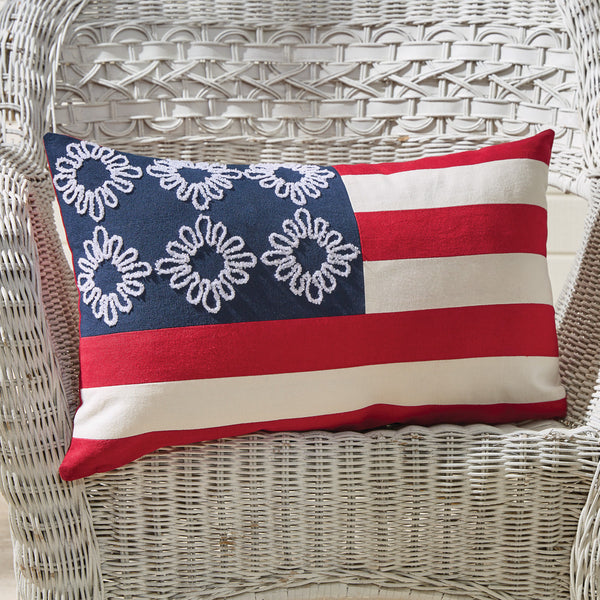 FLAG 12X20 PILLOW - POLY INSERT - Allysons Place