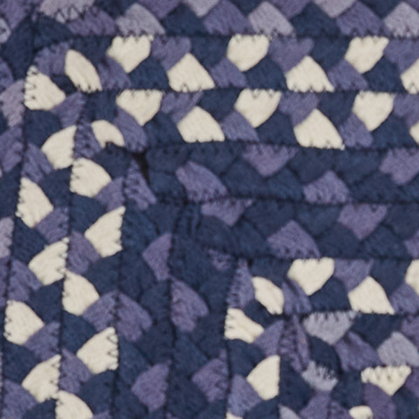 Bluestone Braided Cotton Rectangular Rug 20" x 30"