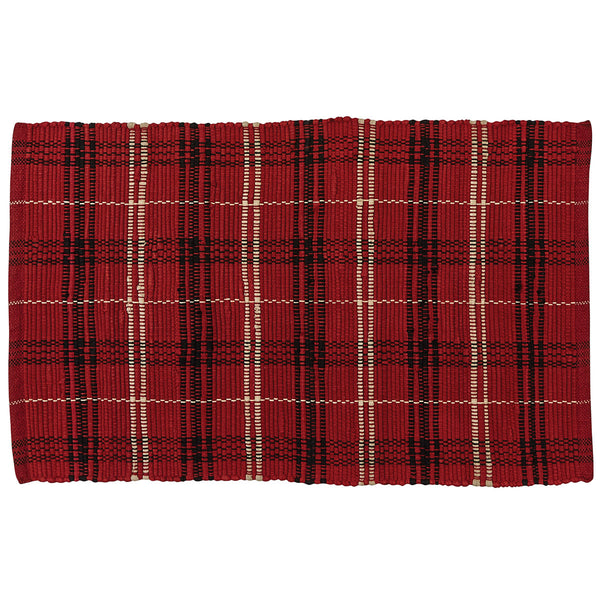 Farmhouse Star Rag Rug 2 x 3