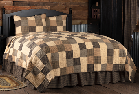 Kettle Grove Twin Quilt Set; 1-Quilt 70Wx90L w/1 Sham 21x27